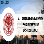 Allahabad University PhD Interview Schedule Out